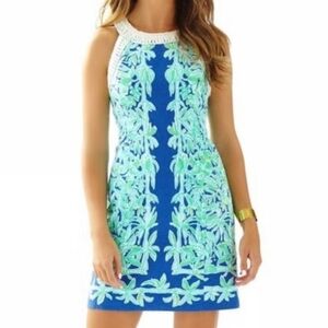 Lilly Pulitzer Lea Shift Dress in Koala of the Wild sz 0